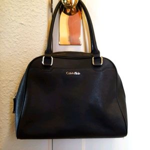 Calvin Klein saffiano leather bag